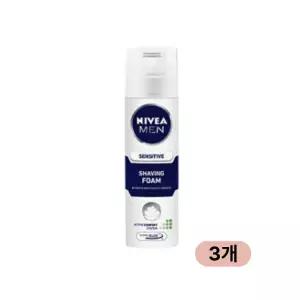 니베아 맨 센시티브 쉐이빙 폼 200ml 3개