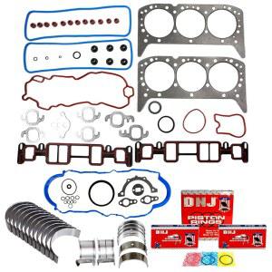 1996-2006 쉐보레용 DNJ RRK3129 엔진 재링 키트, GMC, 이스즈, 올드스모빌 아스트로, 블레이저, 브라바다 4.3L V6 12V OHV 262cid