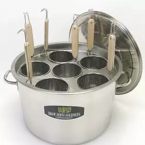 해면기 6구 냉면 건지기 우동 304스텐 소바면 세트