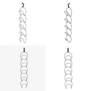 [생활] 모자걸이 블랙 모자진열대 모자걸이행거