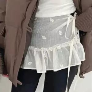 [의류] 미니 스커트 레이어드 핫팬츠 플레어