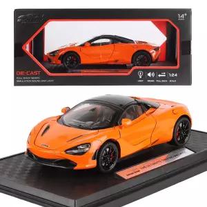 모터쇼 MCLN 720S 오렌지 다이캐스트 자동차 미니카