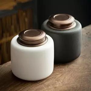 방습 유골함 강아지 고양이 유골 밀봉함 04네이비 S