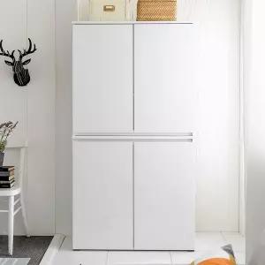 [바로방 가구]마레 800 대형 현관 신발장 키큰 다용도 원룸 아파트 카페 보조 높은 수납장