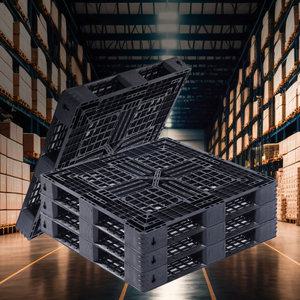 플라스틱 파레트/창고 핸드카용 지게차용 PALLET 바닥 깔판 수출용 중량용 물류 녹색 검정 프라스틱 빠레트