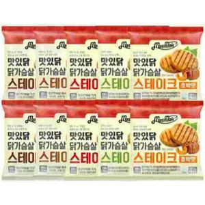 대량 마트 닭가슴살 맛있닭 스테이크 혼합 5종