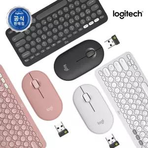 로지텍코리아 PEBBLE2 K380S+M350S+bolt receiver 키마 세트