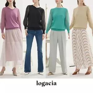 로가시아 25SS 스파클링 메탈 니트 4종