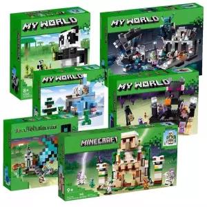 마인크래프트 호환 블럭 이벤트 크리스마스 조립 연말 DIY 선물 브릭 성탄절