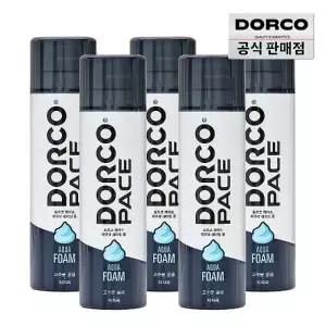 [도루코] 페이스 대용량 아쿠아 쉐이빙폼 250ml 5개