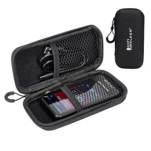 HIFI WALKER H20 Pro / 아이팟 나노 뮤직 플레이어 및 기타 블루투스, 이어버드, USB 케이블, 메모리 카드용 MP3 MP4 케이스
