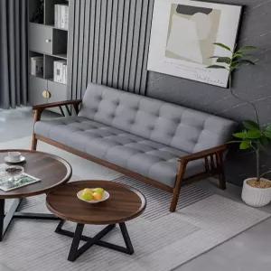 원목 가죽 소파 2인용 3인용 업소용 엔틱 식당 벤치