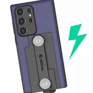 알리노 오토바이 배달용 C타입 고속 자석 충전 패드 젠더 딱판 세트