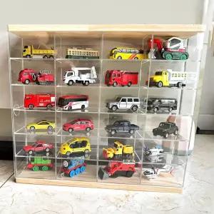 픽유아 11번가 미니카 정리대 14 주차장 타워 진열장 막이 먼지 거리풍경모