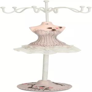 보석 진열대 마네킹 프린세스 드레스 주얼리 스탠드 홀더 모델 랙 장식용 보관 행거 귀걸이 팔찌 반지 진열