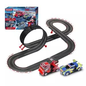 회전 미니카 트랙 360도 미니카트랙 2인 대결 전동 서킷 대회 시합 연결