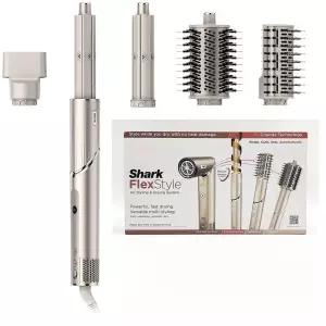 샤크닌자 보관 봉고데기 헤어 전기빗 컬링 드라이기 5in1 플렉스 스타일 파우치 브러시