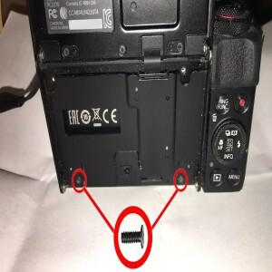 LCD 스크린 디스플레이 고정 거치대 플립 나사 캐논 파워샷 G7X Mark II 용 주문당 1개 드라이버 발송