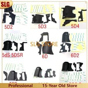 캐논 EOS R 5D2 5DII 5D3 5D4 IV 6D 용 바디 핸드 그립 사이드 썸 고무 커버 새 제품 세트