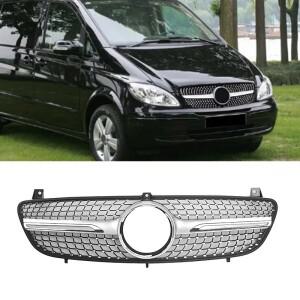 앞범퍼 그릴 후드 튜닝 레이싱 메르세데스 호환-벤츠 호환 W639 VianoVito 2006 S