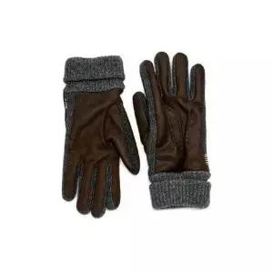 매장정품 DAKS 닥스 DCGV1F172W2 브라운 산양가죽 스웨이드 남성장갑 1043841