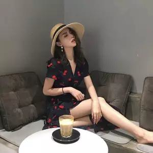 롱원피스 랩 셔츠원피스 반팔