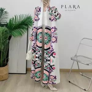 플라라 88까지플리츠보헤미안맥시자켓