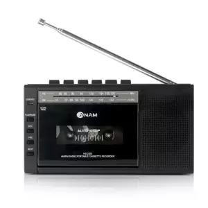 아남A37 블랙 카세트 녹음기 플레이어 MP3 라디오미니 안테나 자전거 산행 산책 노래