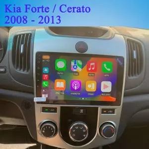 호환  9인치 QLED 안드로이드 14 8G128G 차량용 GPS 네비게이션 라디오 오디오 비디오 AV 멀티미디어 테이