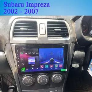 호환  8G128G 안드로이드 14 스바루 임프레자 2002 2004 2006 2007 차량용 오토라디오 비디오 오디오 AV 멀