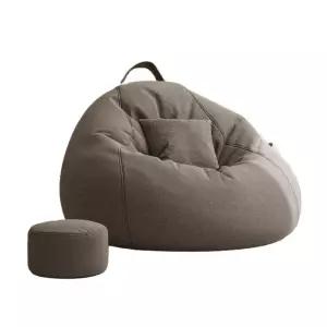 빈백소파 좌식 의자 1인용 대형 스툴 쇼파 발받침 에어 쿠션