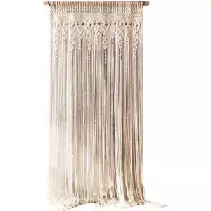 셀프웨딩촬영 태피스트리 음영 현관 니트수술커튼 배경