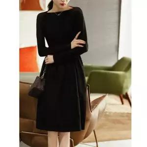 앤트맨 원피스 스커트 여친 블랙 미니 B라인 슬림핏 OPH1