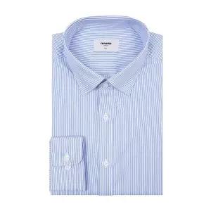 매장정품 renoma [일반핏] 구김없고 다림질이편한 트윌 컴펙트 스트레치 스트라이프 긴팔 셔츠 (RZRSG0034-
