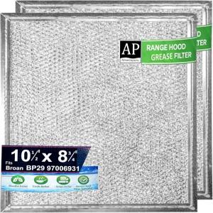 Amazinpure 97006931 [OEM 부품 S97006931] 브로안 뉴톤 레인지 후드 그리스 필터 교체 BP29 배기 팬 88150