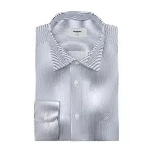 매장정품 renoma [일반핏 ] 트윌 스트레치 심플 스트라이프 블루긴팔셔츠( RZRSG0050-BU) 1218658