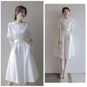 여름 화이트 셔츠 원피스 여름원피스