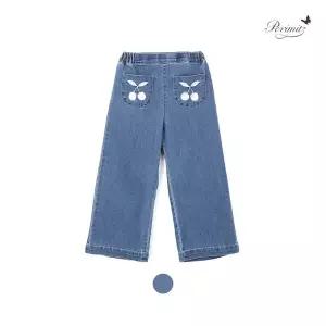 [레노마키즈]페리미츠 여아 체리포켓 데님팬츠 초등 유아 와이드스판청바지 P2612Q260_1_CJ