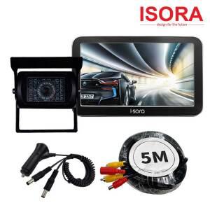 아이소라 화물차 후방카메라 모니터 세트 트럭 버스 중장비 카라반