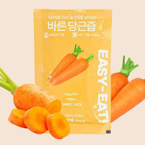 이지잇 과채주스 NFC 저온착즙 제주 구좌 당근즙 100ml x 30포