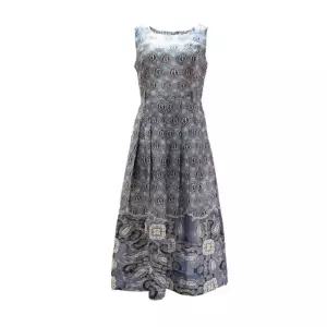 비꼴리끄 (여성)]린넨 프린트 민소매 원피스 B242WO1180 483509