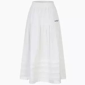 [에고이스트][BLUE LABEL] 핀턱레이스 밴딩 티어드 스커트 ES2OSK02_s