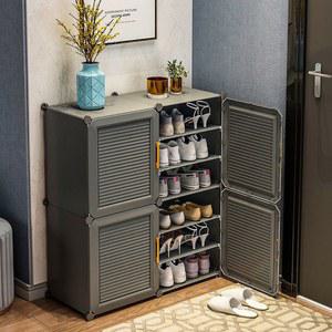 화이트 A타입 2열6단 플라스틱 방수 서랍 92 신발장 일렬육층 기숙사 대형 야외 35