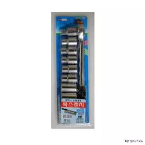 꽃샘복스렌치세트k-1319-H/소켓/스패너/몽키/리지드/