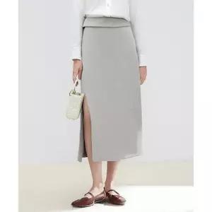 치마 봄 여친 데일리 트임 A라인 럭셔리 이른 슬림핏 SPO마켓1