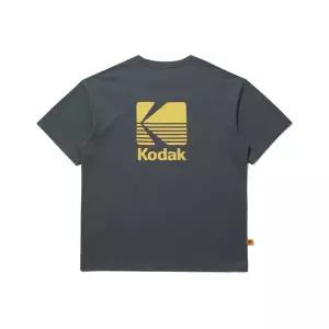 매장정품 코닥 KODAK 빅로고 코튼 반팔 티셔츠 CHARCOAL K6223LRS36CHC 632916