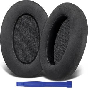 SOULWIT 마이크로 스웨이드 이어패드 소니 WH-XB910N 엑스트라 베이스 노이즈 캔슬링 헤드폰 WHXB910N 무선