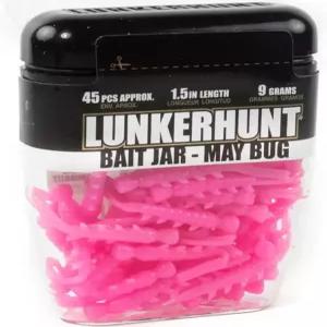 독특한 향기를 지닌 LunkerHunt 낚시 항아리 얼음 낚시를 위한 1.5인치 내구성 있는 미끼 배스 송어