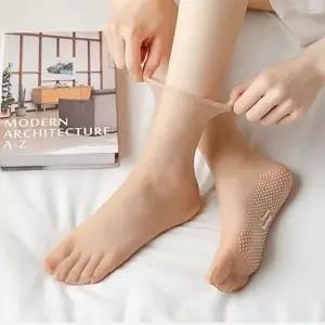 여성 발목 스타킹 양말 고단력 여름 패션 여자 삭스