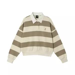 [캉골] 우먼스 럭비 스웨트셔츠 1807 오프화이트 (KSEWRT18070)